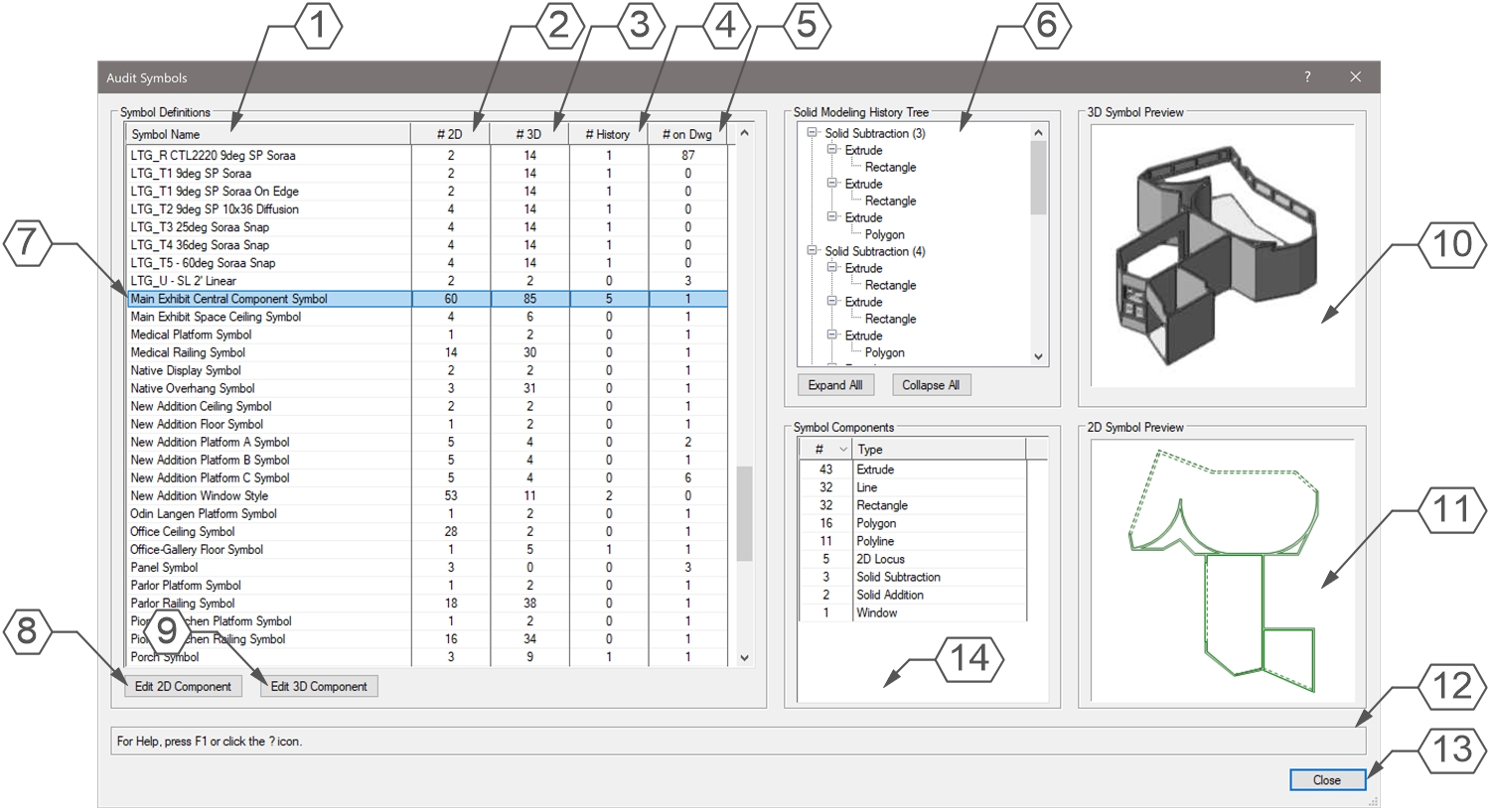 Dialog Box Explanation